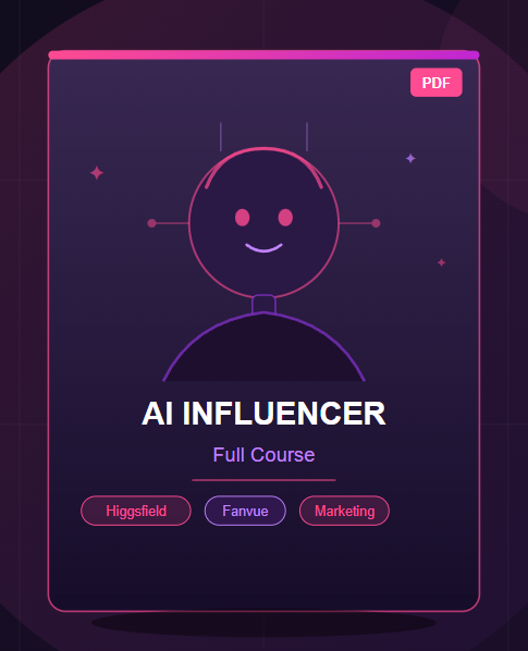 AI Influencer Full Course